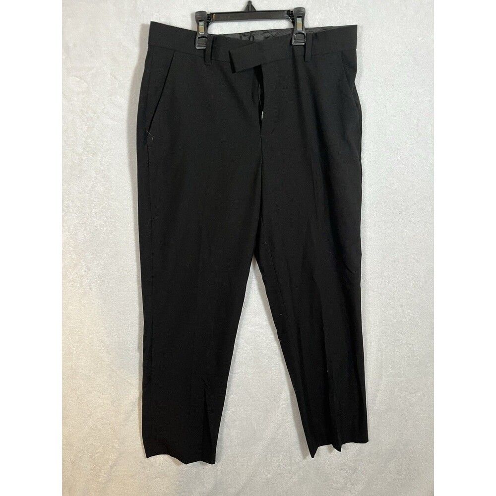 Calvin Klein Plus Size Black Women’s Trousers Size 14 Straight Leg SH Career